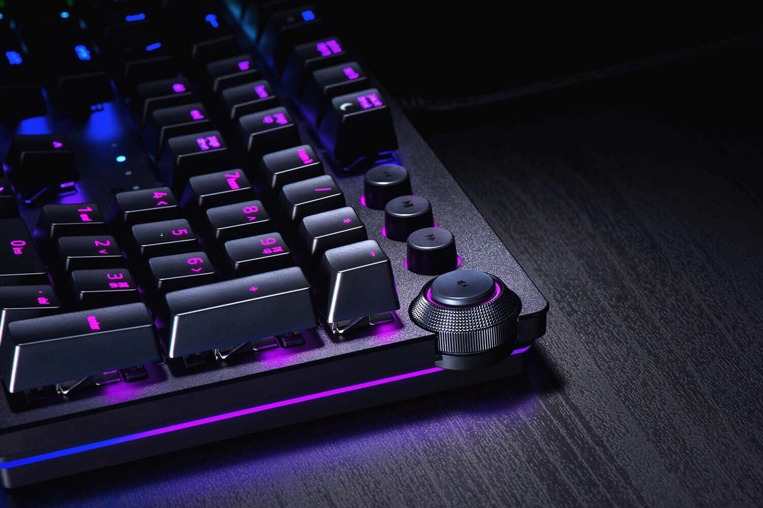 Žaidimų Klaviatūra Razer Huntsman Elite, Purple switches, US kaina ir informacija | Klaviatūros | pigu.lt