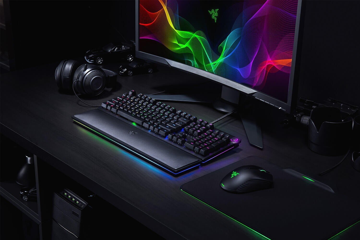 Žaidimų Klaviatūra Razer Huntsman Elite, Purple switches, US kaina ir informacija | Klaviatūros | pigu.lt