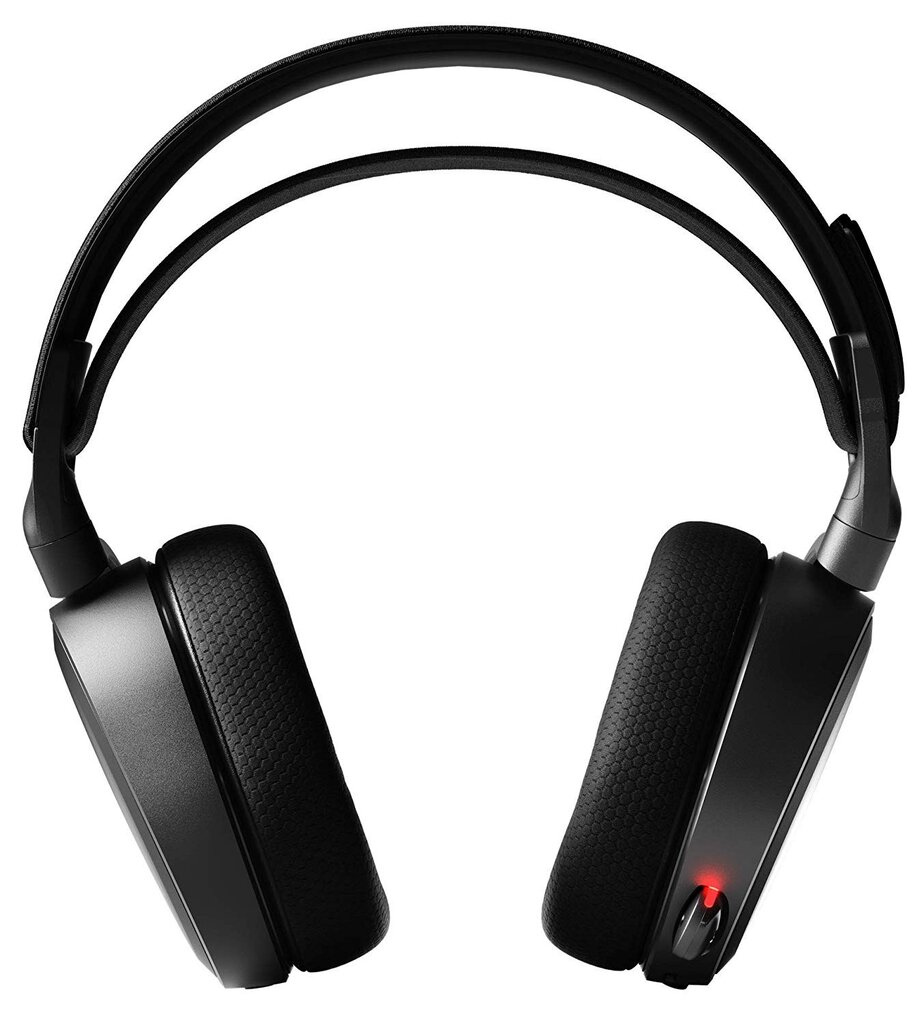 Bevielės Žaidimų Ausinės SteelSeries Arctis 7 2019 Edition Black (Juodos) 7.1 (Wireless 2.4G) kaina ir informacija | Ausinės | pigu.lt