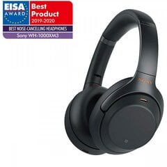 Sony WH1000XM3B.CE7 Black цена и информация | Теплая повязка на уши, черная | pigu.lt