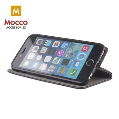 Atverčiamas dėklas Mocco Smart Magnet skirta Xiaomi Redmi 6, juodas kaina ir informacija | Telefono dėklai | pigu.lt