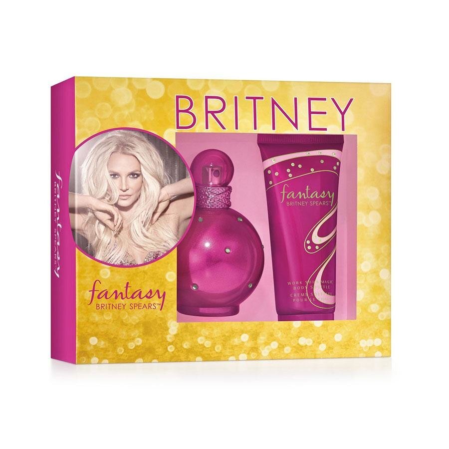 Rinkinys Britney Spears Fantasy: EDP moterims 100 ml + kūno sufle 100 ml kaina ir informacija | Kvepalai moterims | pigu.lt