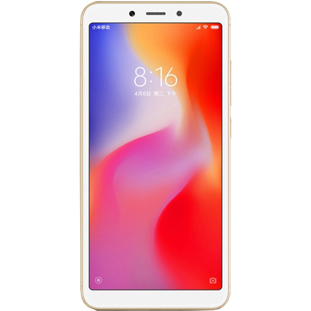 Телефон Xiaomi Redmi 6A, 16 ГБ, Золотистый цена | pigu.lt