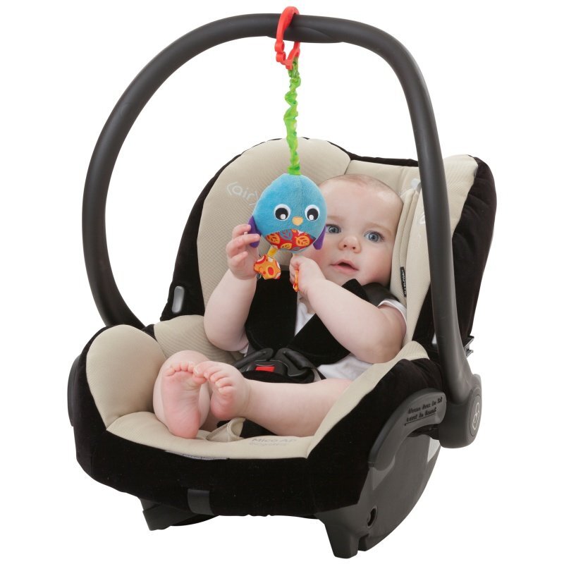 Pakabinamas žaislas Playgro Wiggly Poppy Penguin, 0186973 kaina ir informacija | Žaislai kūdikiams | pigu.lt