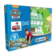 Minkšta dėlionė - žaidimo kilimėlis su mašinėle (Šunyčiai Patruliai) Paw Patrol, 67511 kaina ir informacija | Dėlionės (puzzle) | pigu.lt