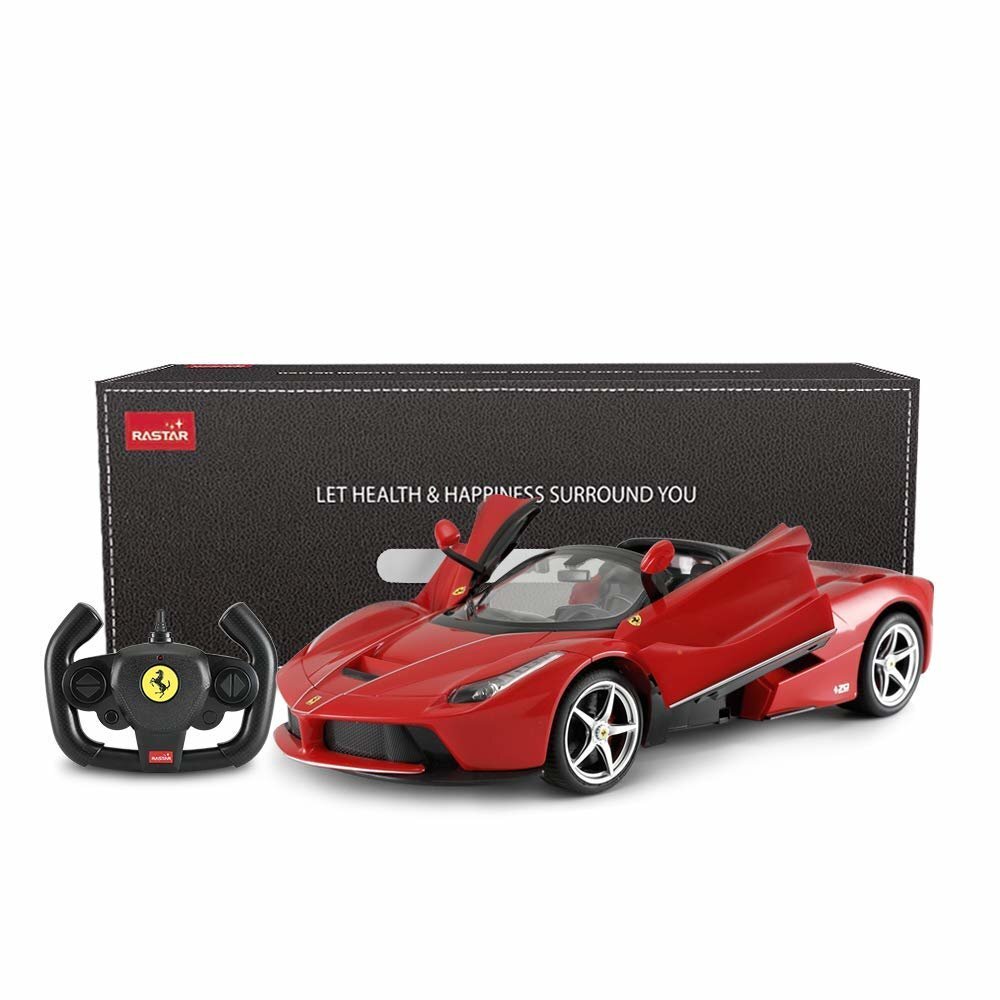 Radijo bangomis valdomas automodelis Rastar Ferrari LaFerrari Aperta 1:14, 75800 kaina ir informacija | Žaislai berniukams | pigu.lt