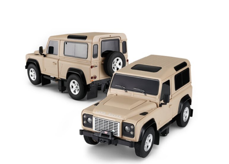 Transformuojamas automodelis Rastar Land Rover Defender 1:32, 62000 kaina ir informacija | Žaislai berniukams | pigu.lt