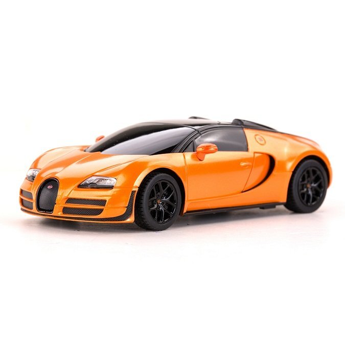Radijo bangomis valdomas automodelis Rastar Bugatti Grand Sport Vitesse (WRC), 47000 цена и информация | Žaislai berniukams | pigu.lt