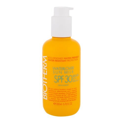 Pienelis nuo saulės Biotherm Sun Waterlover Sun Milk SPF30, 200 ml kaina ir informacija | Kremai nuo saulės | pigu.lt