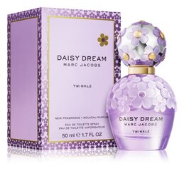 Tualetinis vanduo Marc Jacobs Daisy Dream Twinkle EDT moterims, 50ml kaina ir informacija | Marc Jacobs Kvepalai, kosmetika | pigu.lt