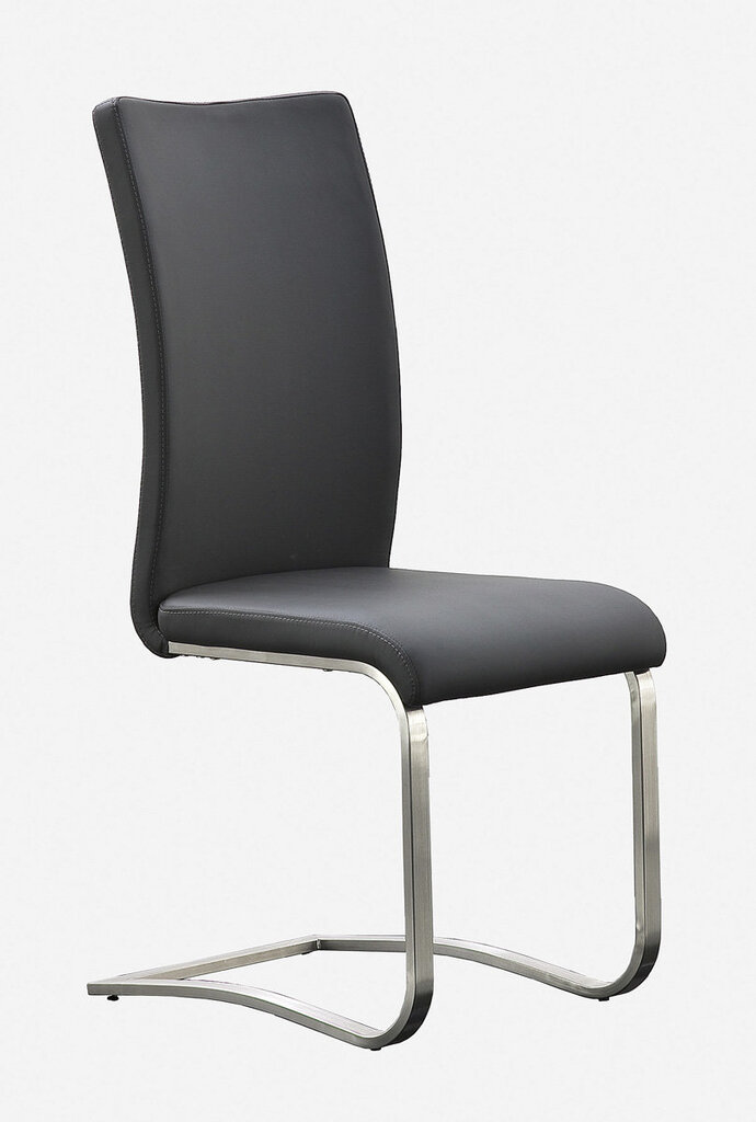 2-jų kėdžių komplektas Arco, juodas kaina ir informacija | Virtuvės ir valgomojo kėdės | pigu.lt