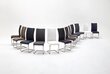 2-jų kėdžių komplektas Arco 2, baltas цена и информация | Virtuvės ir valgomojo kėdės | pigu.lt