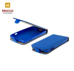 Mocco Kabura Rubber Case Вертикальный Eco Кожаный Чехол для телефона Xiaomi Redmi Note 5 Pro Синий цена и информация | Чехлы для телефонов | pigu.lt