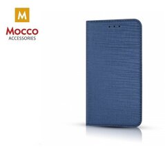 Atverčiamas dėklas Mocco Jeans telefonui Samsung J4 (2018), mėlynas kaina ir informacija | Telefono dėklai | pigu.lt