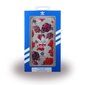 Adidas Clear Case Silicone Case skirtas Apple iPhone 6 / 6S / 7 / 8 Red Flowers (EU Blister) kaina ir informacija | Telefono dėklai | pigu.lt