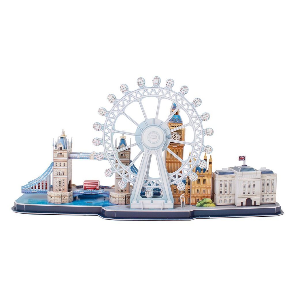 3D dėlionė "London" Cubic Fun, 107 d. kaina ir informacija | Dėlionės (puzzle) | pigu.lt