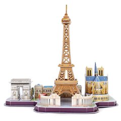 3D dėlionė Cubic Fun "Paris", 114 d. kaina ir informacija | CubicFun Vaikams ir kūdikiams | pigu.lt