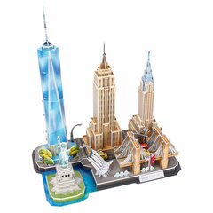 3D пазл «New York» Cubic Fun, 126 д. цена и информация | Пазлы | pigu.lt