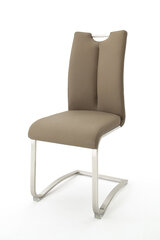 2-jų kėdžių komplektas Artos, šviesiai rudas kaina ir informacija | Virtuvės ir valgomojo kėdės | pigu.lt