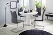 2-jų kėdžių komplektas Artos 2, šviesiai rudas kaina ir informacija | Virtuvės ir valgomojo kėdės | pigu.lt