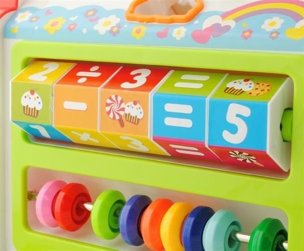 Lavinamasis namelis - rūšiuoklis kaina ir informacija | Žaislai kūdikiams | pigu.lt