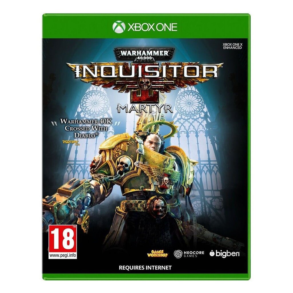 Warhammer 40K Inquisitor Martyr, Xbox One kaina ir informacija | Kompiuteriniai žaidimai | pigu.lt