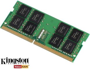 Kingston ValueRAM SO-DIMM DDR4, 16 ГБ, 2666 МГц, CL19 (KVR26S19D8 / 16) цена и информация | Оперативная память (RAM) | pigu.lt