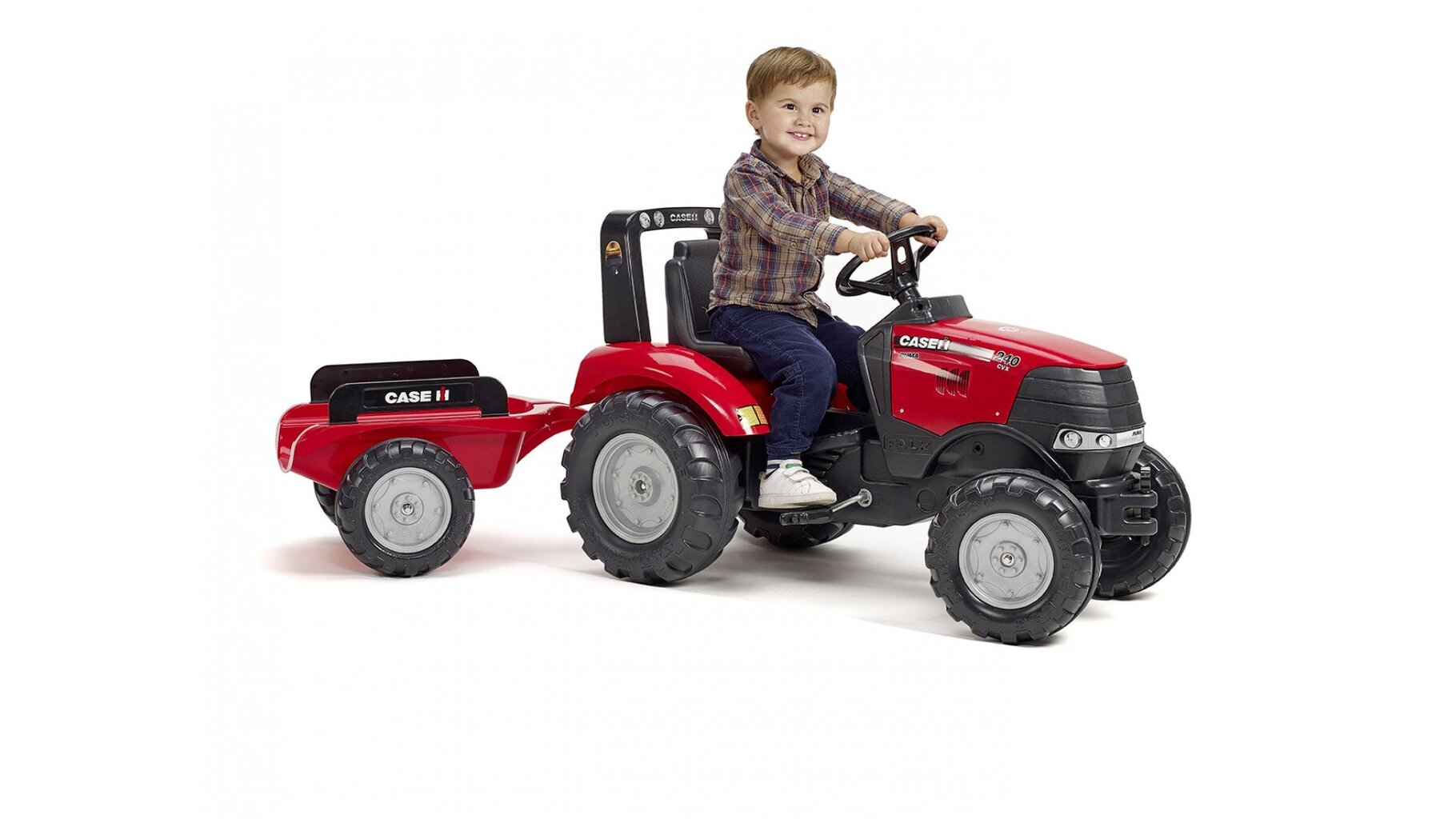 Minamas traktorius su priekaba Falk Case, 996AB kaina ir informacija | Žaislai berniukams | pigu.lt