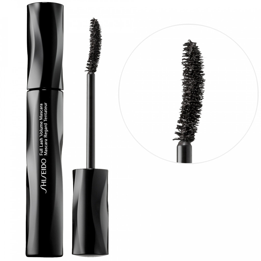 Dekoratyvinės kosmetikos rinkinys Shiseido Full Lash Volume: blakstienų tušas 8 ml + lūpų dažai 2.5 g + makiažo valiklis 30 ml цена и информация | Akių šešėliai, pieštukai, blakstienų tušai, serumai | pigu.lt