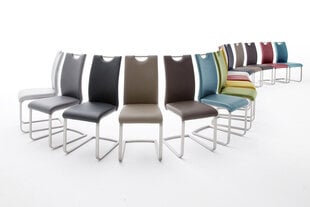 Комплект из 4 стульев Paulo, зеленый цена и информация | Стулья для кухни и столовой | pigu.lt