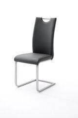 Комплект из 4 стульев Paulo, черный цена и информация | Стулья для кухни и столовой | pigu.lt