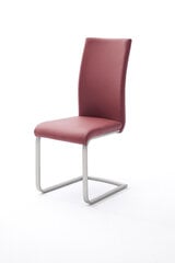 4-ių kėdžių komplektas Paulo 1, raudonas kaina ir informacija | Virtuvės ir valgomojo kėdės | pigu.lt
