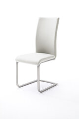 4-ių kėdžių komplektas Paulo 1, baltas kaina ir informacija | Virtuvės ir valgomojo kėdės | pigu.lt