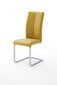4-ių kėdžių komplektas Paulo 2, geltonas kaina ir informacija | Virtuvės ir valgomojo kėdės | pigu.lt