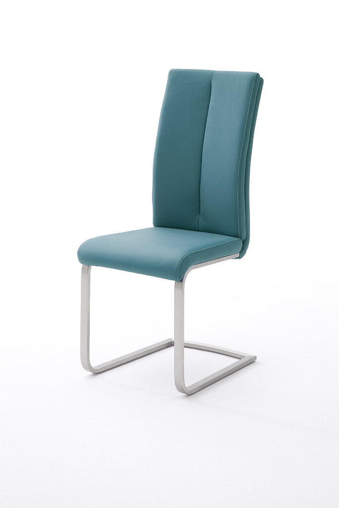 4-ių kėdžių komplektas Paulo 2, mėlynas kaina ir informacija | Virtuvės ir valgomojo kėdės | pigu.lt