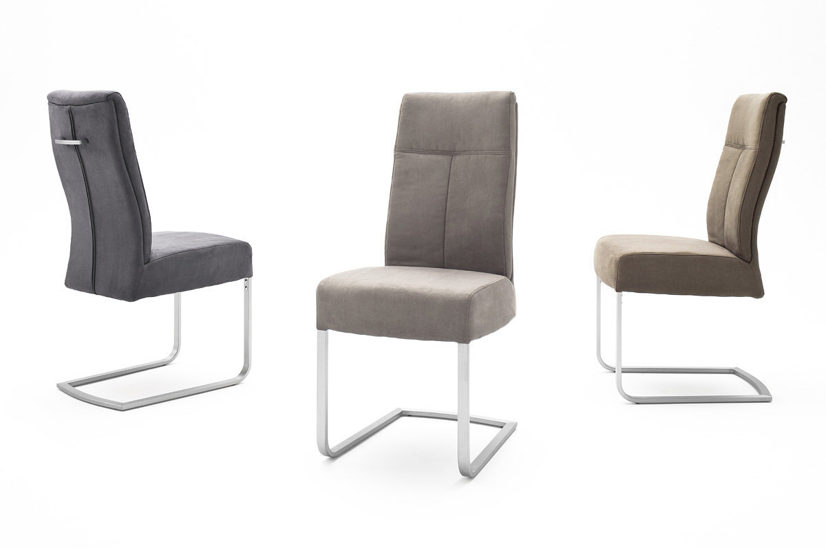 2-jų kėdžių komplektas Talena, tamsiai rudas цена и информация | Virtuvės ir valgomojo kėdės | pigu.lt