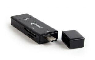 Gembird Multi USB - SD kortelių skaitytuvas (UHB-CR3IN1-01) kaina ir informacija | Adapteriai, USB šakotuvai | pigu.lt