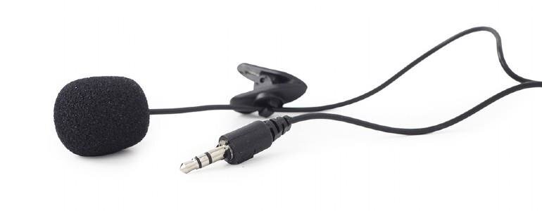 Užsegamas laidinis mikrofonas Gembird MIC-C-01 цена и информация | Mikrofonai | pigu.lt