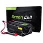 Green Cell galios keitiklis nuo 12 V iki 230 V 150W/300W Modifikuota sinuso banga kaina ir informacija | Įtampos keitikliai | pigu.lt