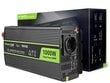 Green Cell galios keitiklis nuo 12 V iki 230 V 1000W/2000W Modifikuota sinuso banga kaina ir informacija | Įtampos keitikliai | pigu.lt