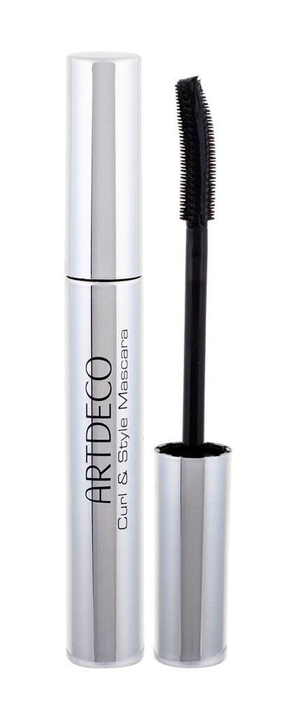 Blakstienų tušas Artdeco Curl & Style Mascara 8 ml, 10 Black цена и информация | Akių šešėliai, pieštukai, blakstienų tušai, serumai | pigu.lt