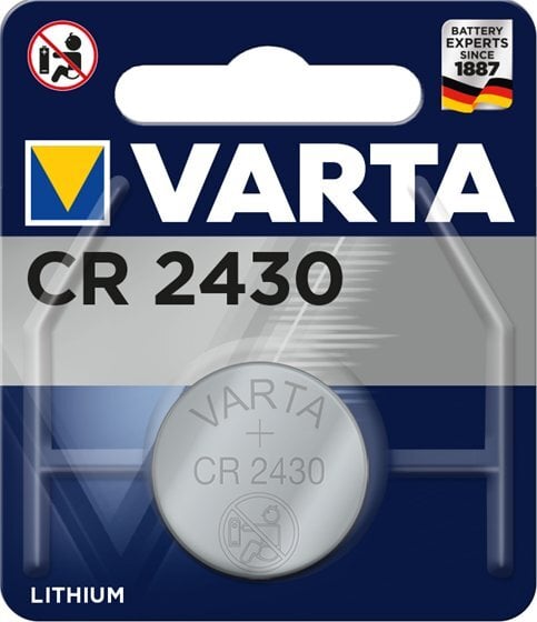 Varta Electronics CR2430 elementas, 1 vnt. цена и информация | Elementai | pigu.lt