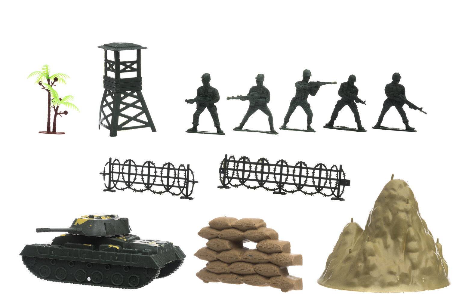 Kareivėlių rinkinys "Karinės pratybos" kaina ir informacija | Žaislai berniukams | pigu.lt