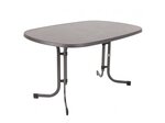 Стол для улицы Patio Dine & Relax, 132x90 cм, серый/коричневый