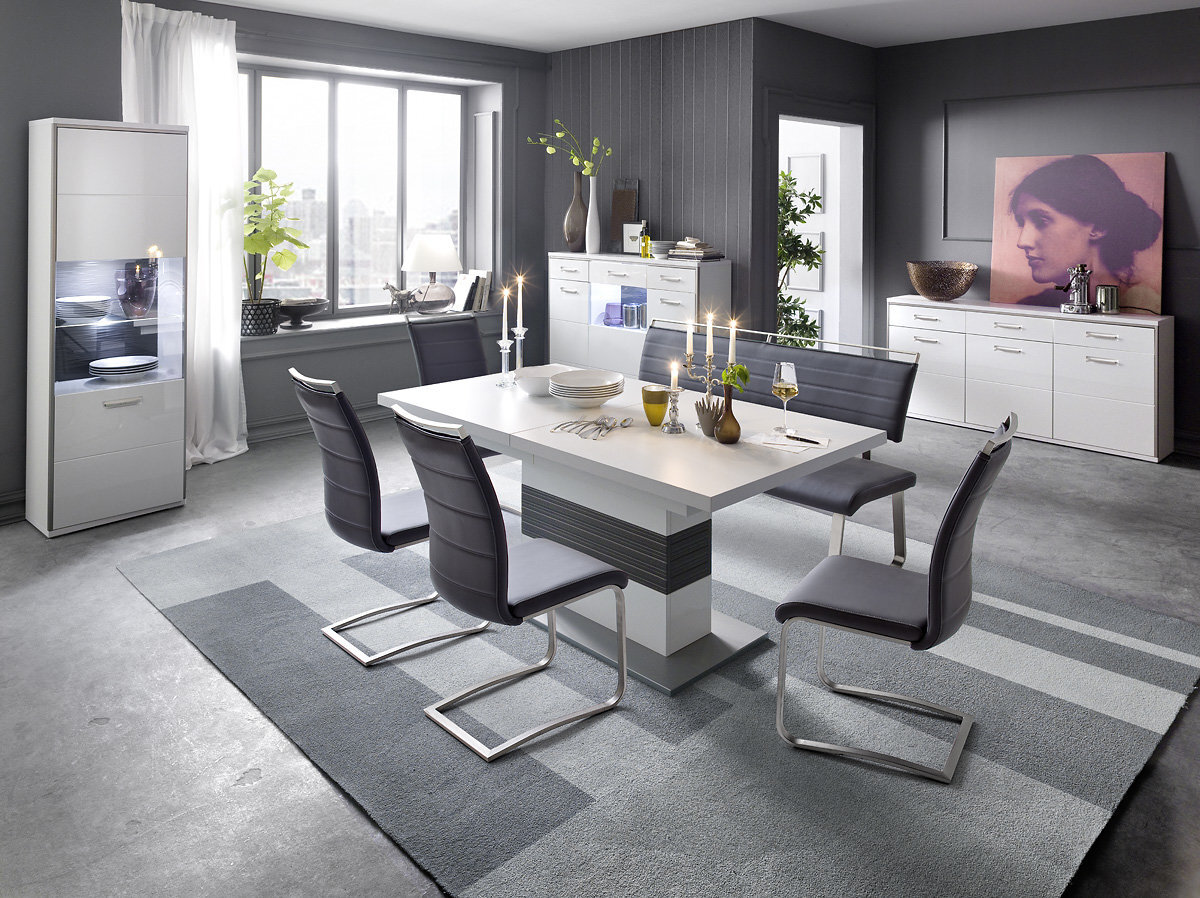 Suolas Pescara, 175 cm, juodas kaina ir informacija | Virtuvės ir valgomojo kėdės | pigu.lt