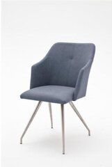 2-jų kėdžių komplektas Madita B-3, šviesiai mėlynas kaina ir informacija | Virtuvės ir valgomojo kėdės | pigu.lt