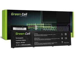 Green Cell Laptop Battery for Acer Aspire Timeline Ultra M3 M3-581TG M5 M5-481TG M5-581TG TravelMate P648 P658 kaina ir informacija | Akumuliatoriai nešiojamiems kompiuteriams | pigu.lt