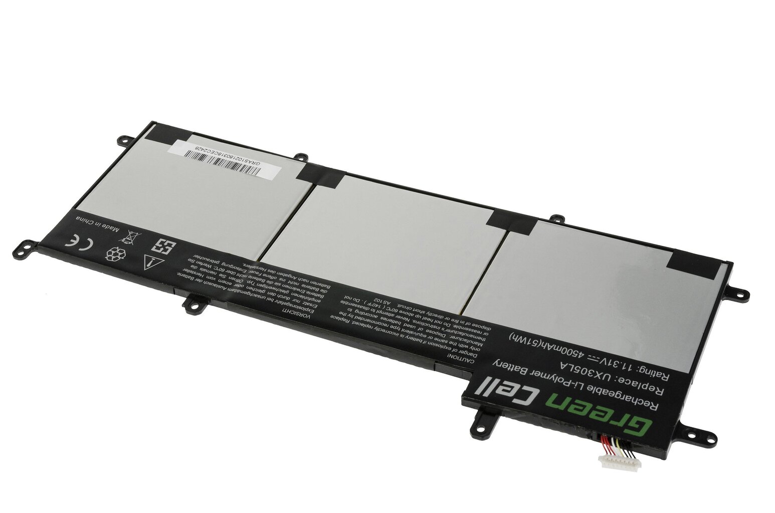 Green Cell Laptop Battery for Asus Zenbook UX305L UX305LA UX305U UX305UA kaina ir informacija | Akumuliatoriai nešiojamiems kompiuteriams | pigu.lt