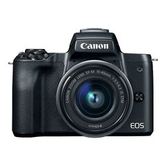 Фотоаппарат Canon EOS M50 Mark II + EF-M 15-45 mm f/3.5-6.3 IS STM цена и информация | Цифровые фотоаппараты | pigu.lt