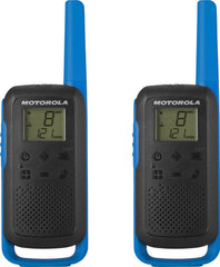 Motorola T62 Blue Twin Pack kaina ir informacija | Radijo stotelės, racijos | pigu.lt